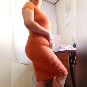 Maternity dress, Emma's Expressions, size M, full stretch.